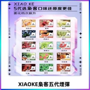 梟客五代煙彈|XIAOKE可替換式電子煙|通用Relx6代|ILIA五代主機